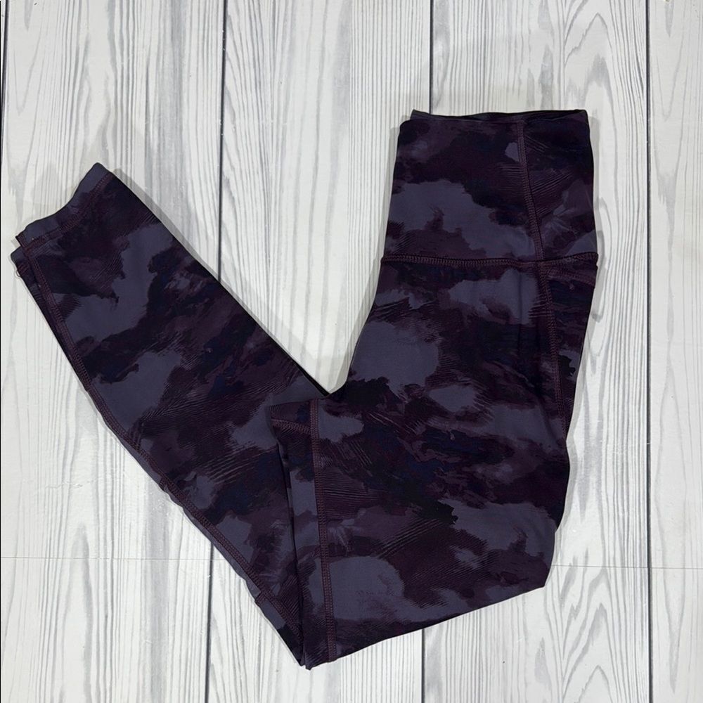 All In Motion Contour Power High Rise 7/8 Legging Cloud Purple Womens SMALL - Picture 4 of 8